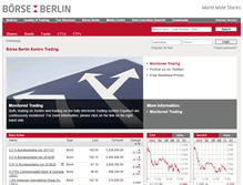 Tablet Screenshot of boerse-berlin.com