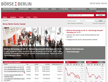 Tablet Screenshot of boerse-berlin.de